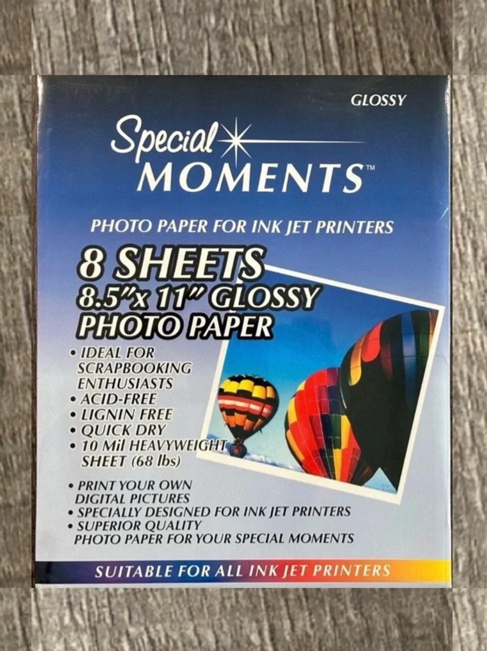 💞 New Special Moments Glossy 8.5x11 Photo Paper Pack for Pictures
